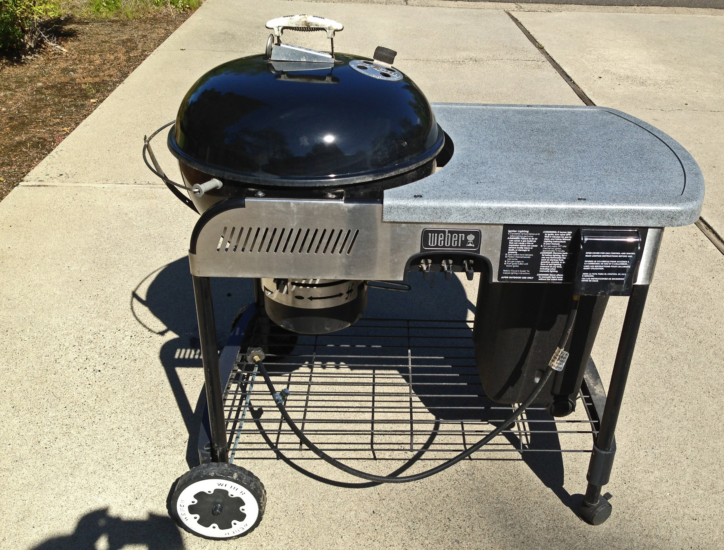 barbecue weber used