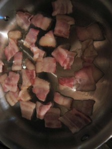 Bacon Frying for Beans